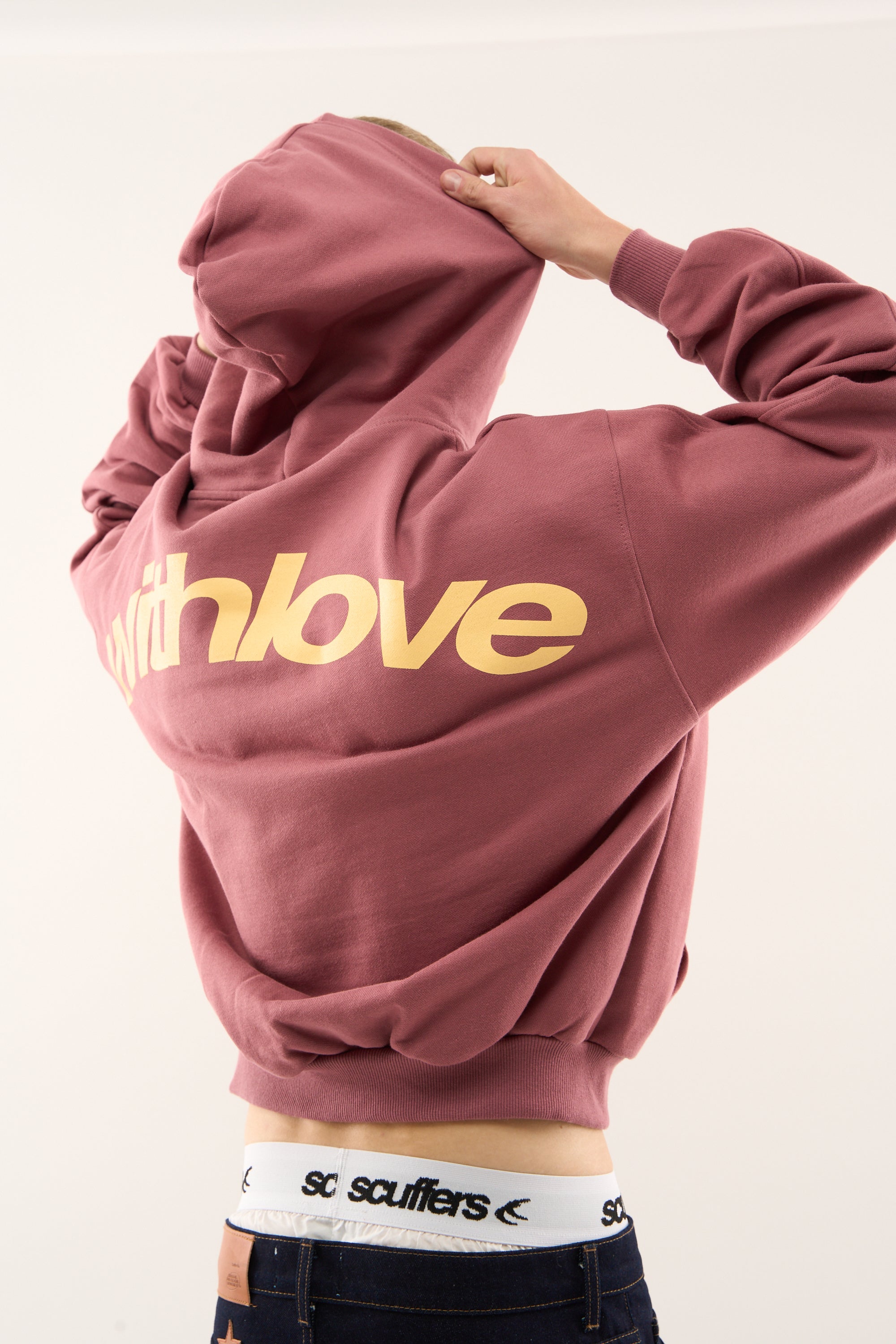 Sign Burgundy Hoodie