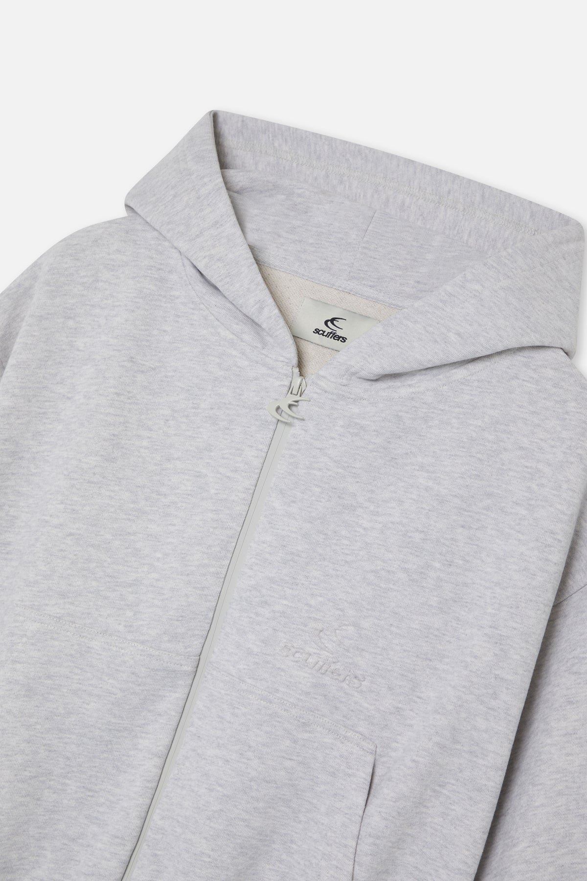 Weekender Grey Melange Zipper