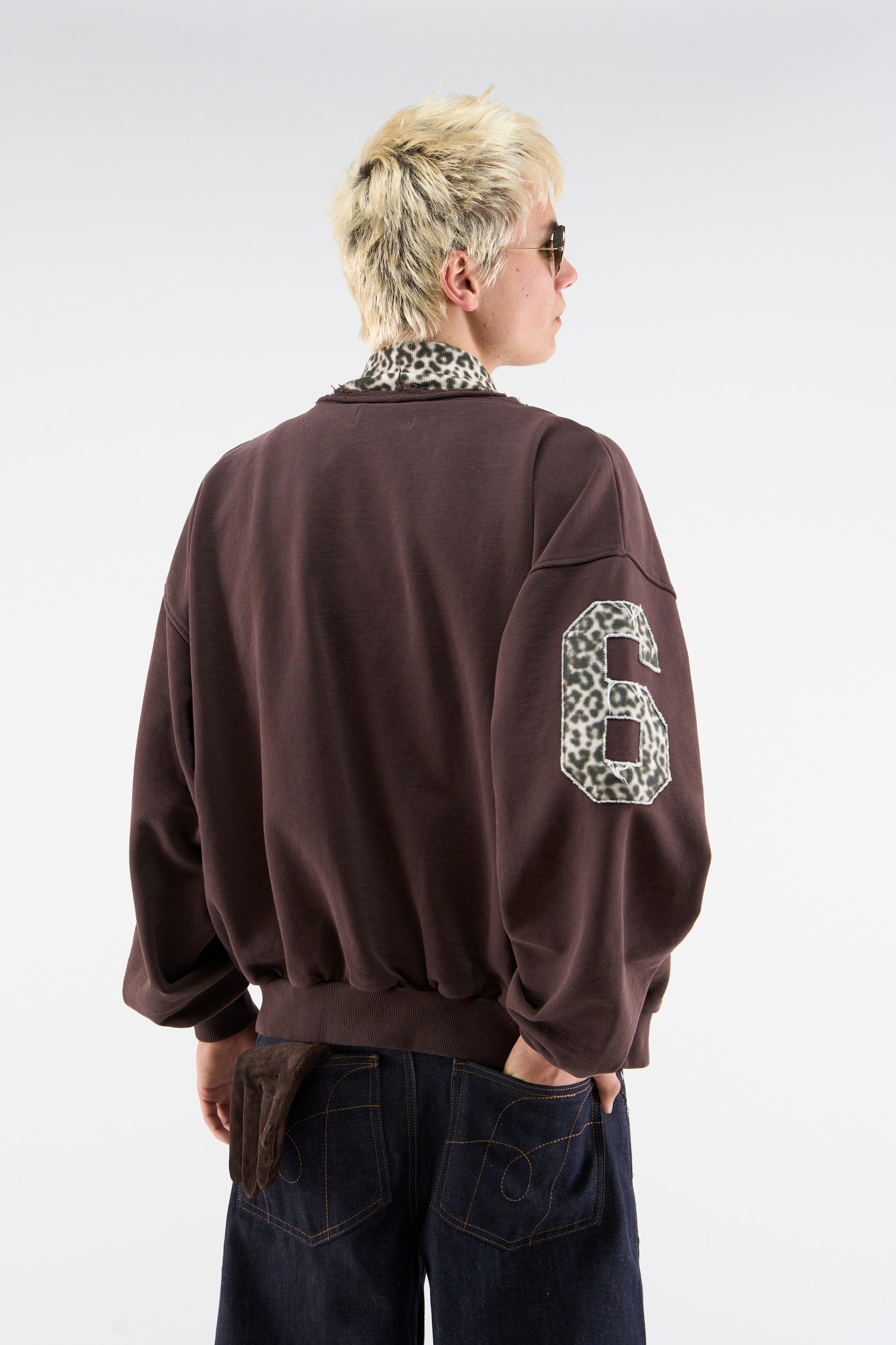 Tokiet Leopard Zipper