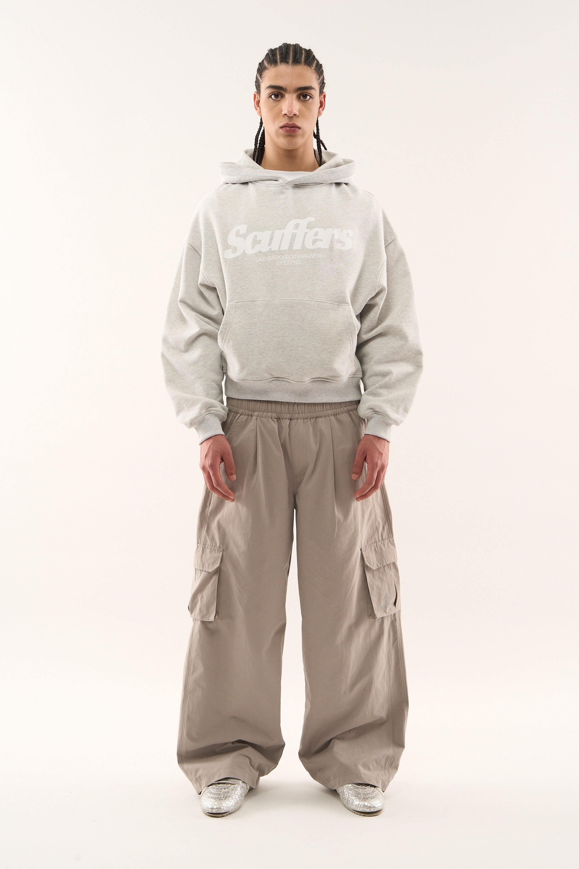 Pop Light Grey Hoodie