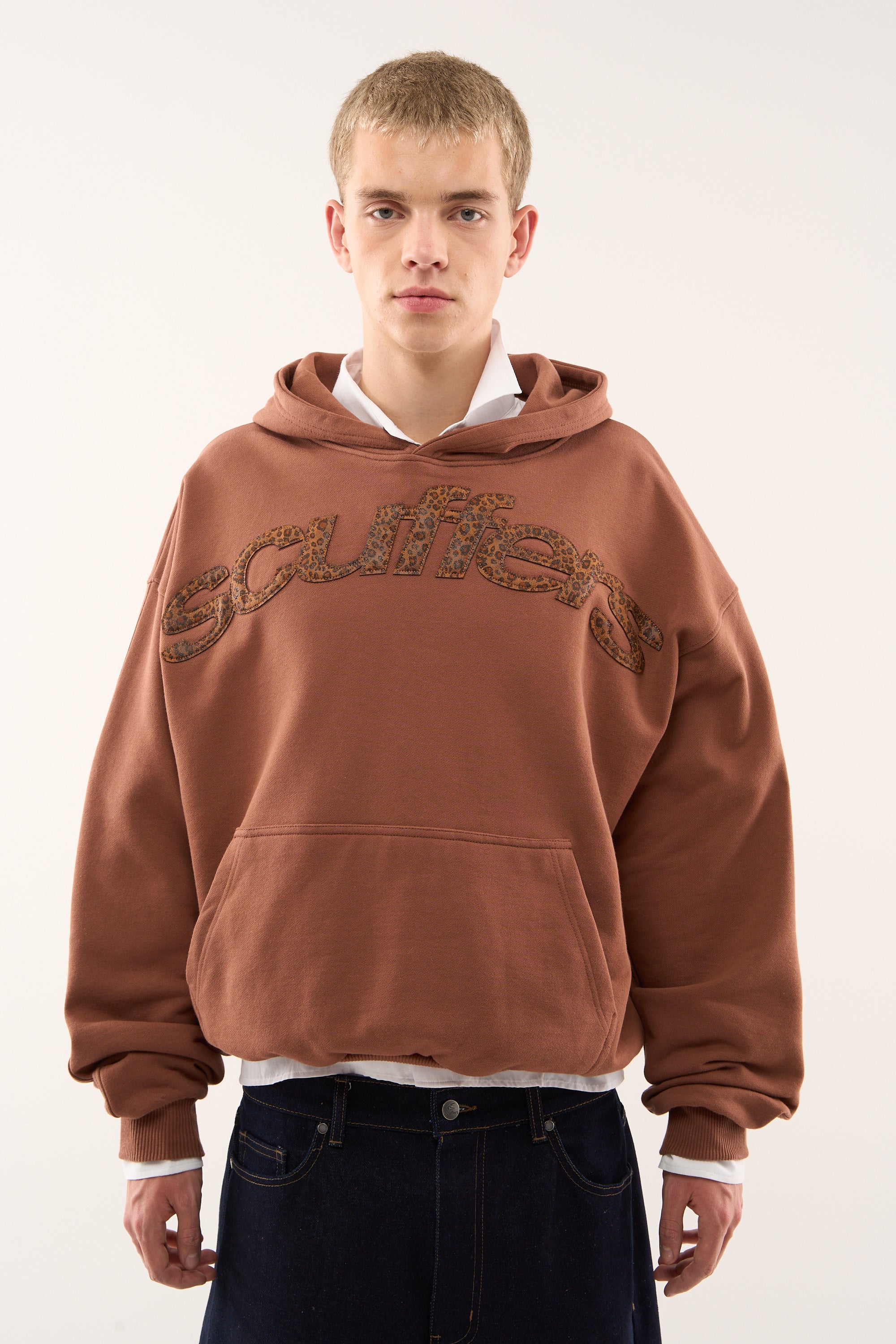 Animal Brown Hoodie