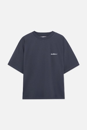 Scuffers Basic Scuffers T-Shirts Blue | VNRKHGM-63