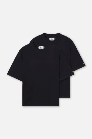 Scuffers Basic T-Shirt Pack T-Shirts Black | BMVADLX-71