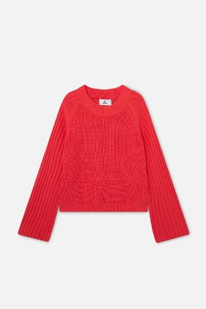 Scuffers Berry Knit Jersey Red | XPYCOWA-09