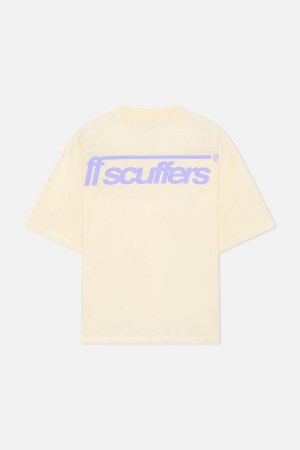 Scuffers Billy T-shirt T-Shirts White | EYRKHNV-97