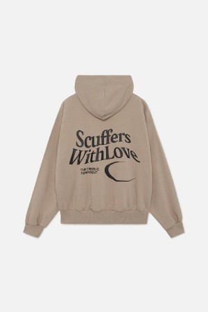 Scuffers Excess of Future 2.0 Hoodies Light Grey | FCJSNYP-34