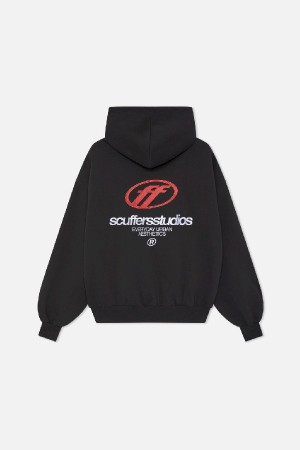 Scuffers Flag Hoodies Dark | FVTHOZN-54