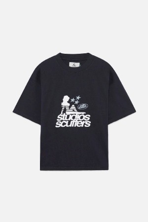 Scuffers GF T-Shirts Navy | ONTUPMA-36