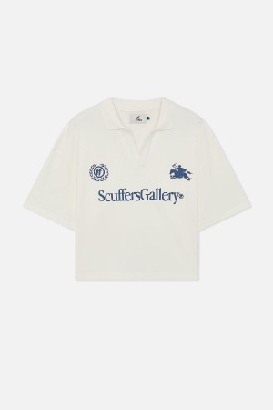 Scuffers Glory Polo Ecru | BNYVIRC-75