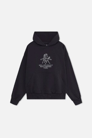 Scuffers Horse Hoodies Navy | KNWYFVX-81