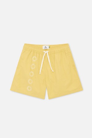 Scuffers Ibiza Swimpants Swimwear Yellow | EOCHKLQ-52