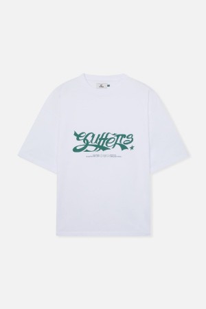 Scuffers Juicy T-Shirts White | HEQUGZW-26