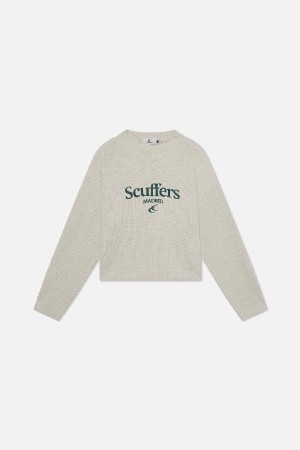 Scuffers Mad Sweater Jersey Sand | YZTAUWJ-31