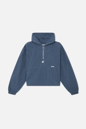 Scuffers Motel Pullover Blue | HXALDVZ-56