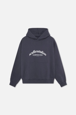 Scuffers POS Scuffersstudios Hoodies Navy | PMANOED-41