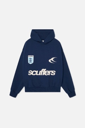 Scuffers Picnic Hoodies Blue | BDEWYRC-34