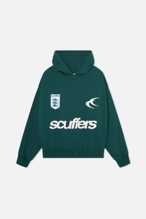 Scuffers Picnic Hoodies Green | AQHESKP-05