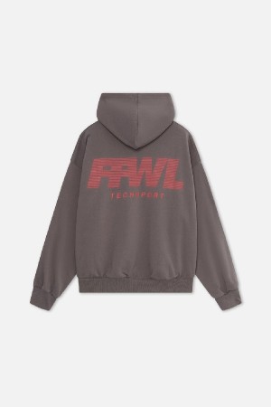 Scuffers Racing Hoodies Grey | MLFJUPV-94