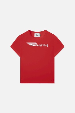 Scuffers Rarri Top T-Shirts Red | YRNZTKF-16