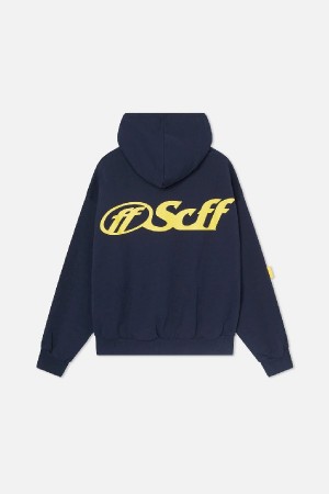 Scuffers SCFF HD Hoodies Blue | ZTABMEK-80