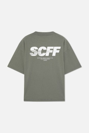 Scuffers SSS SCFF T-Shirts Green | EUITCNQ-50