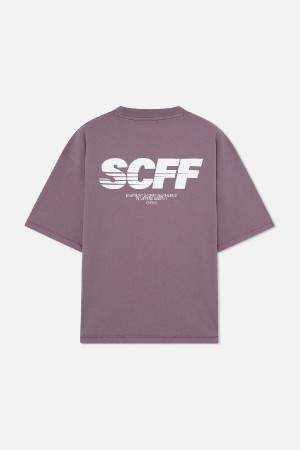 Scuffers SSS SCFF T-Shirts Grey | LNFGAKO-69