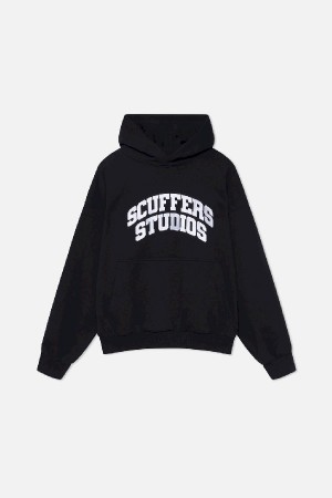 Scuffers Semi Hoodies Black | XEOZTSB-07