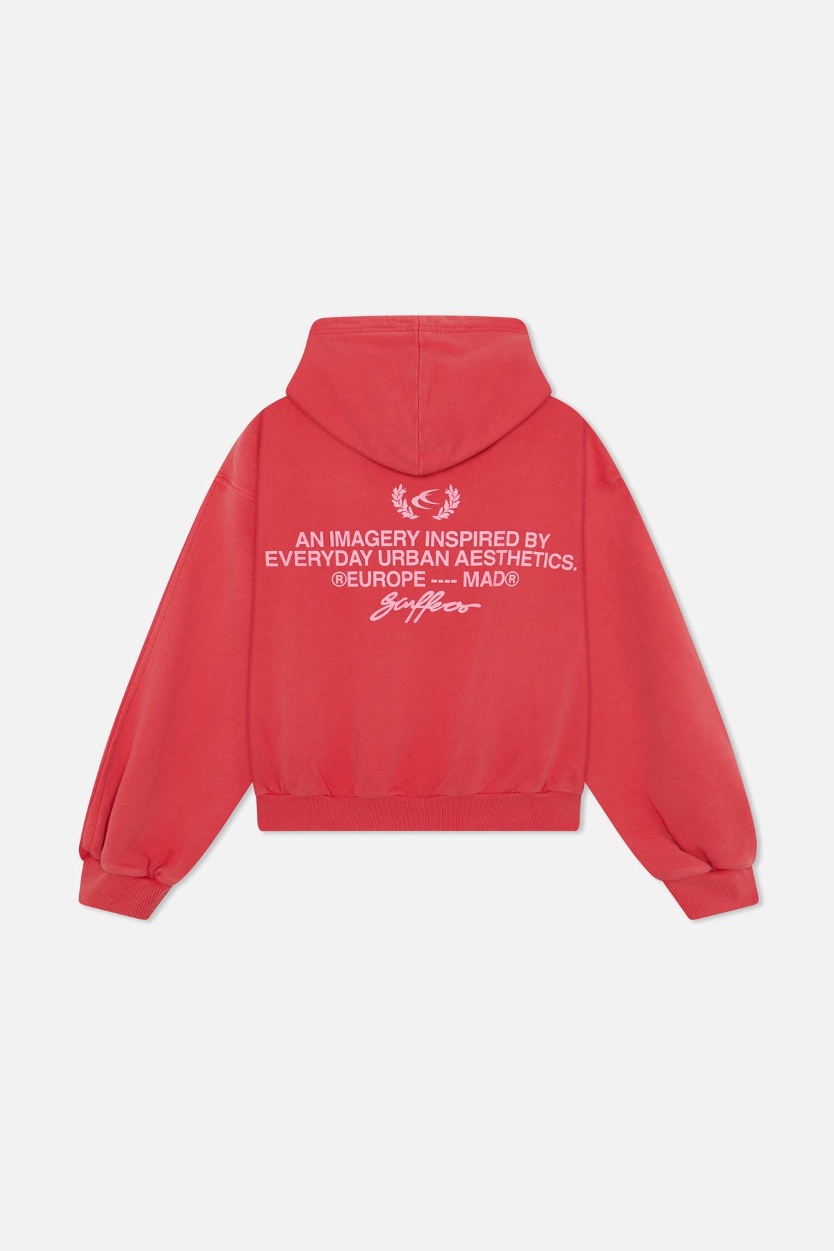 Signature Light Red Hoodie