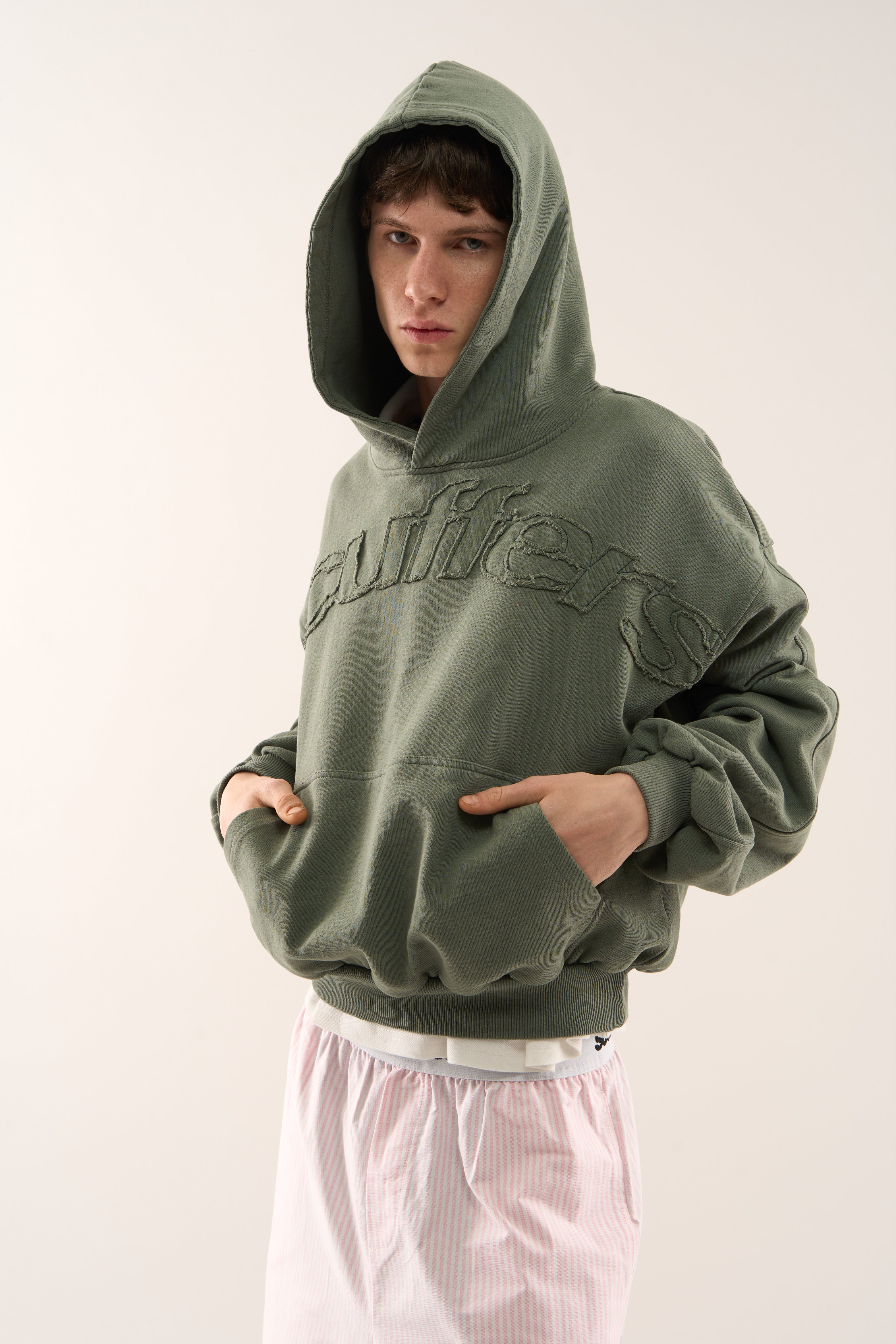 Raw Green Hoodie