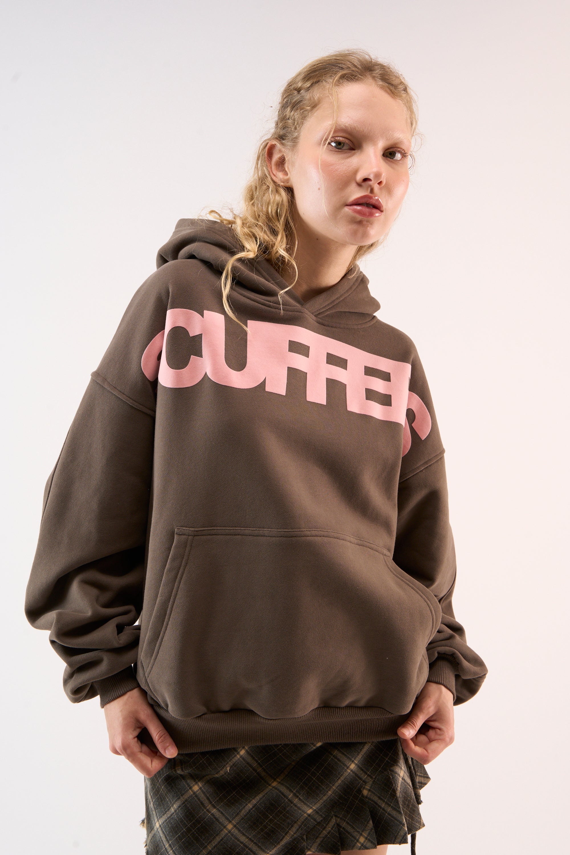 Flock Brown Hoodie