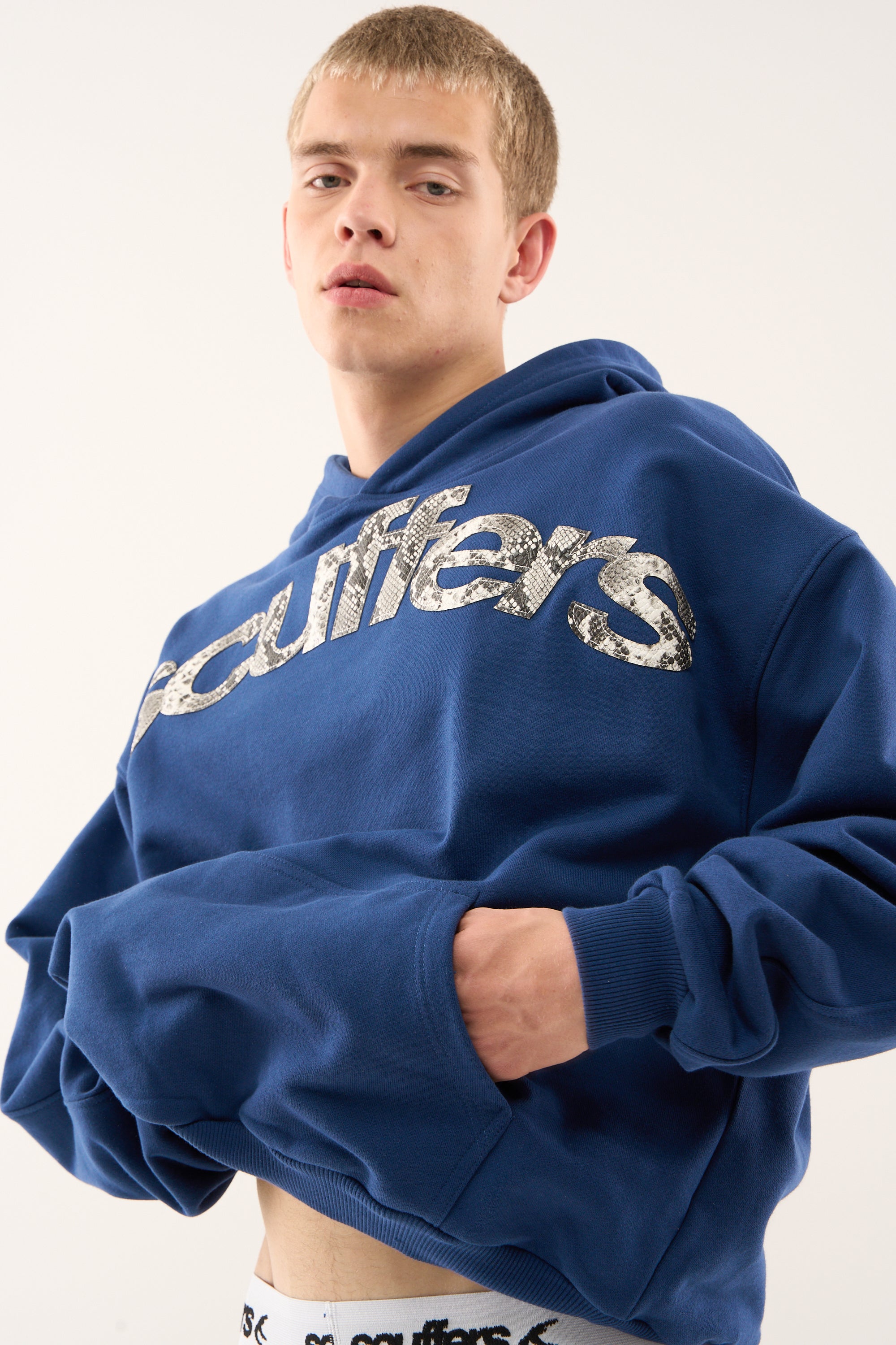 Animal Blue Hoodie