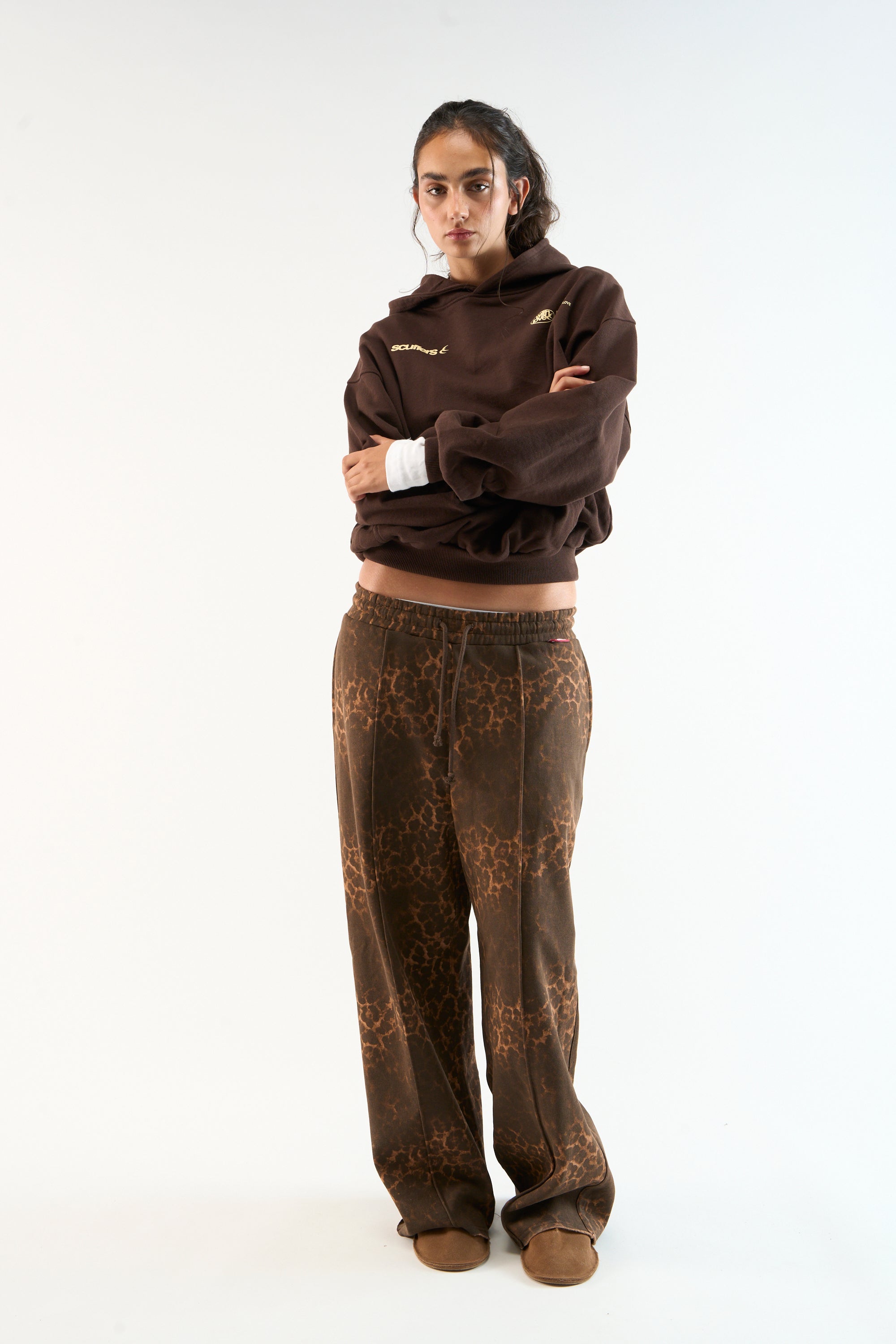Sign Brown Hoodie