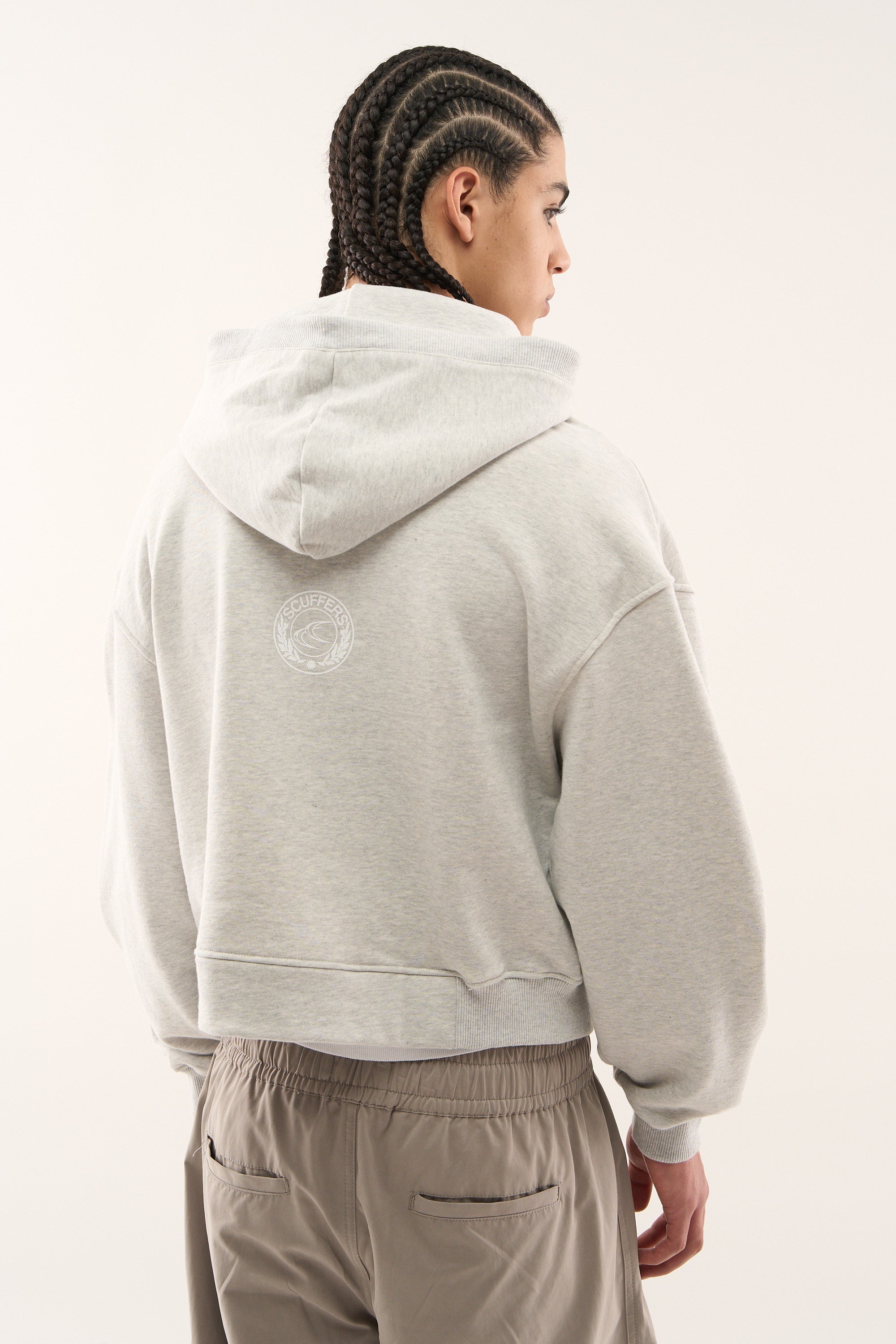 Pop Light Grey Hoodie
