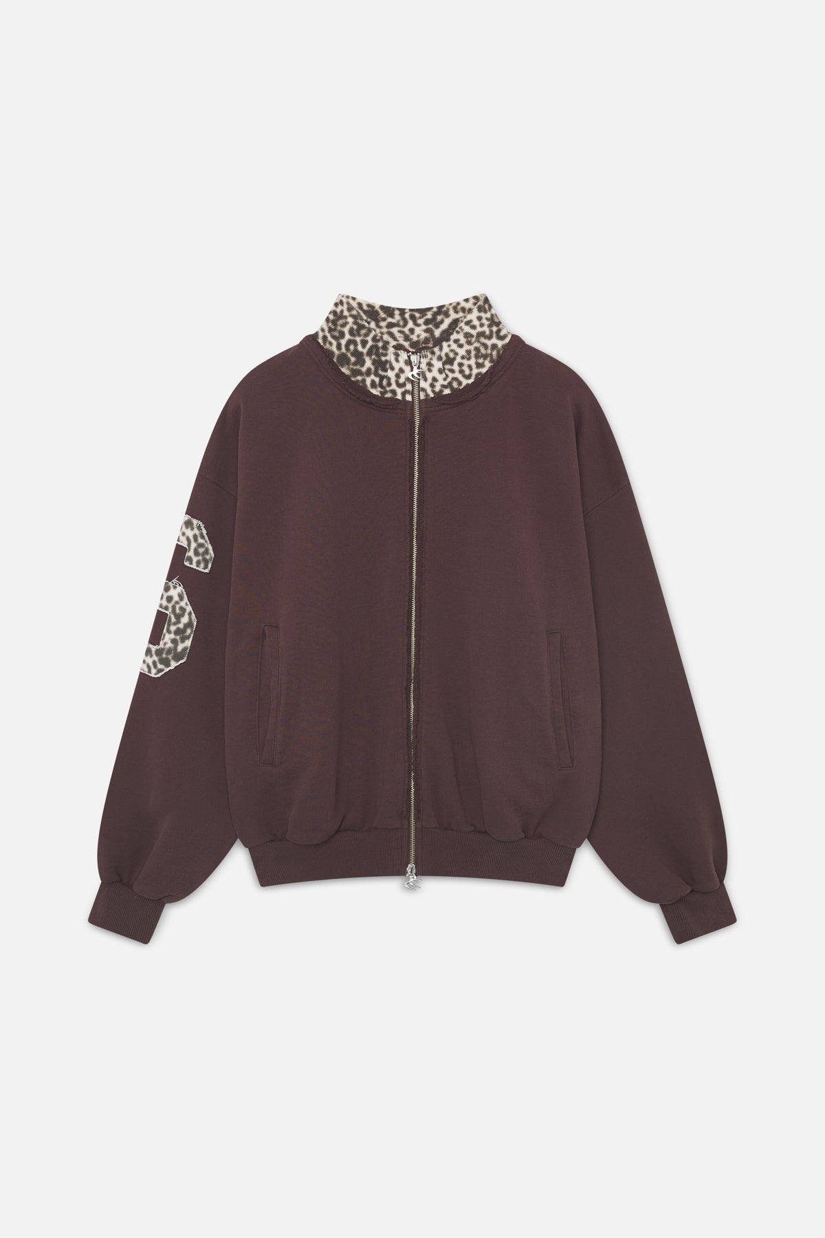 Tokiet Leopard Zipper