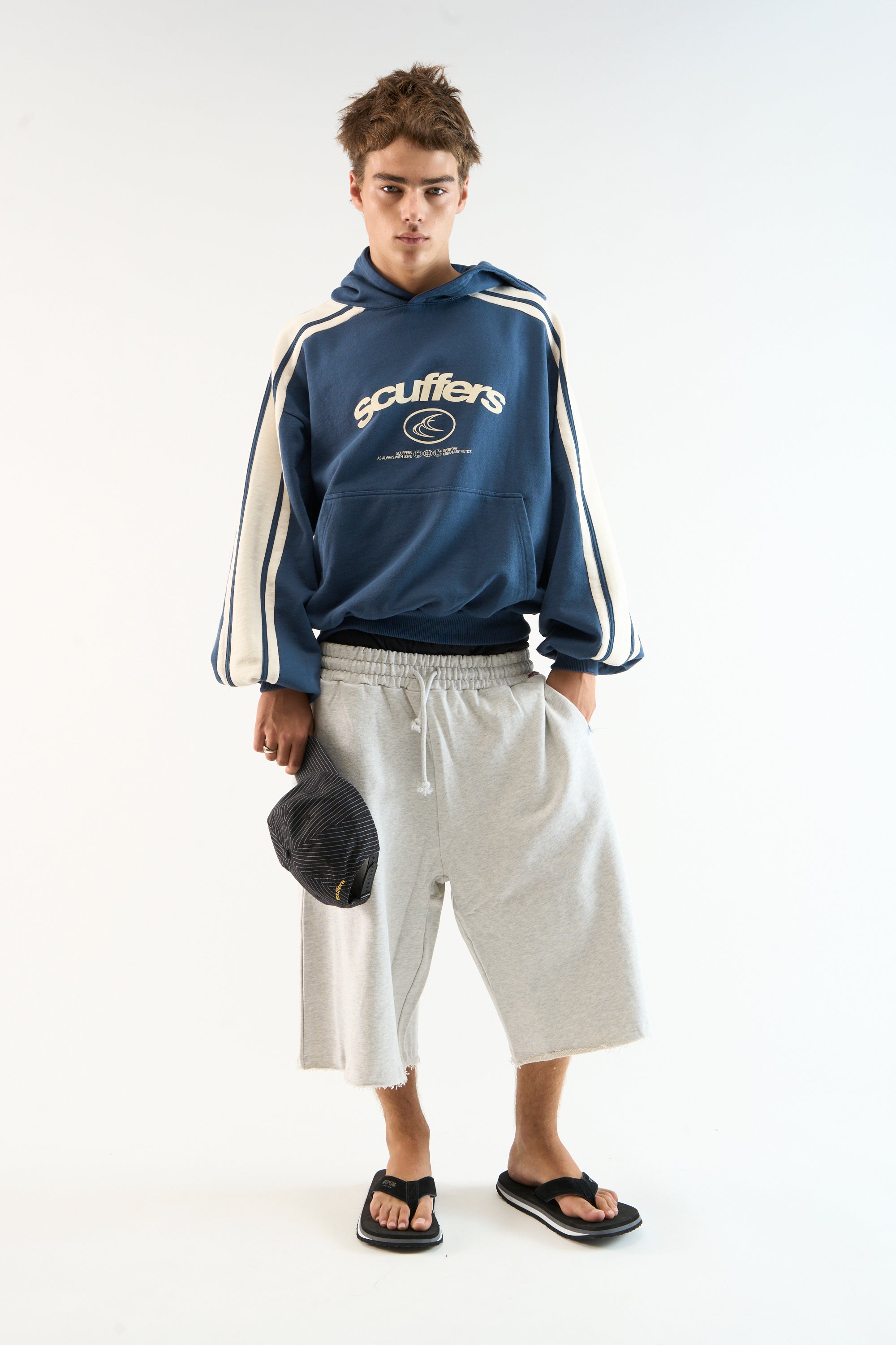 Effortless Blue Hoodie