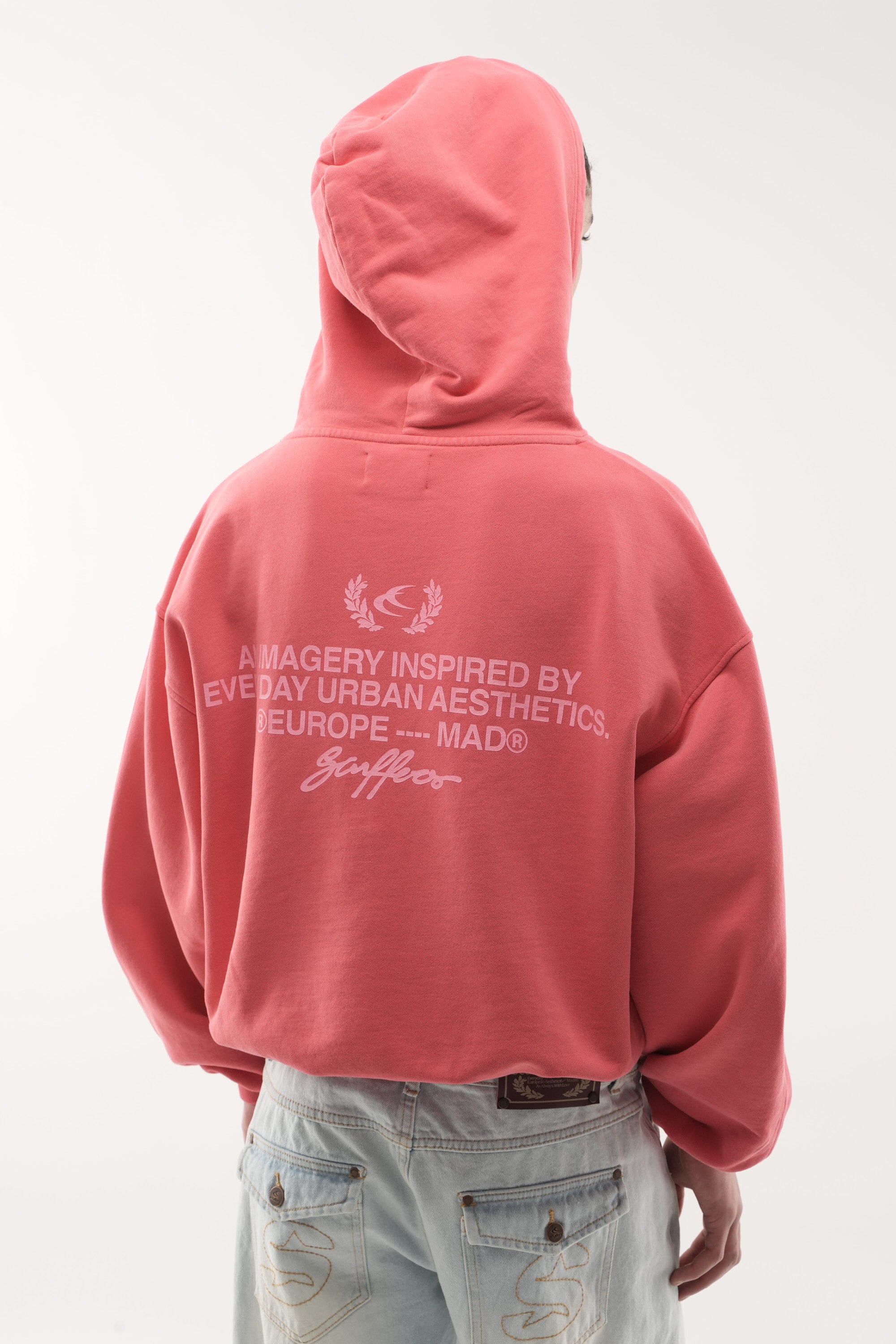 Signature Light Red Hoodie