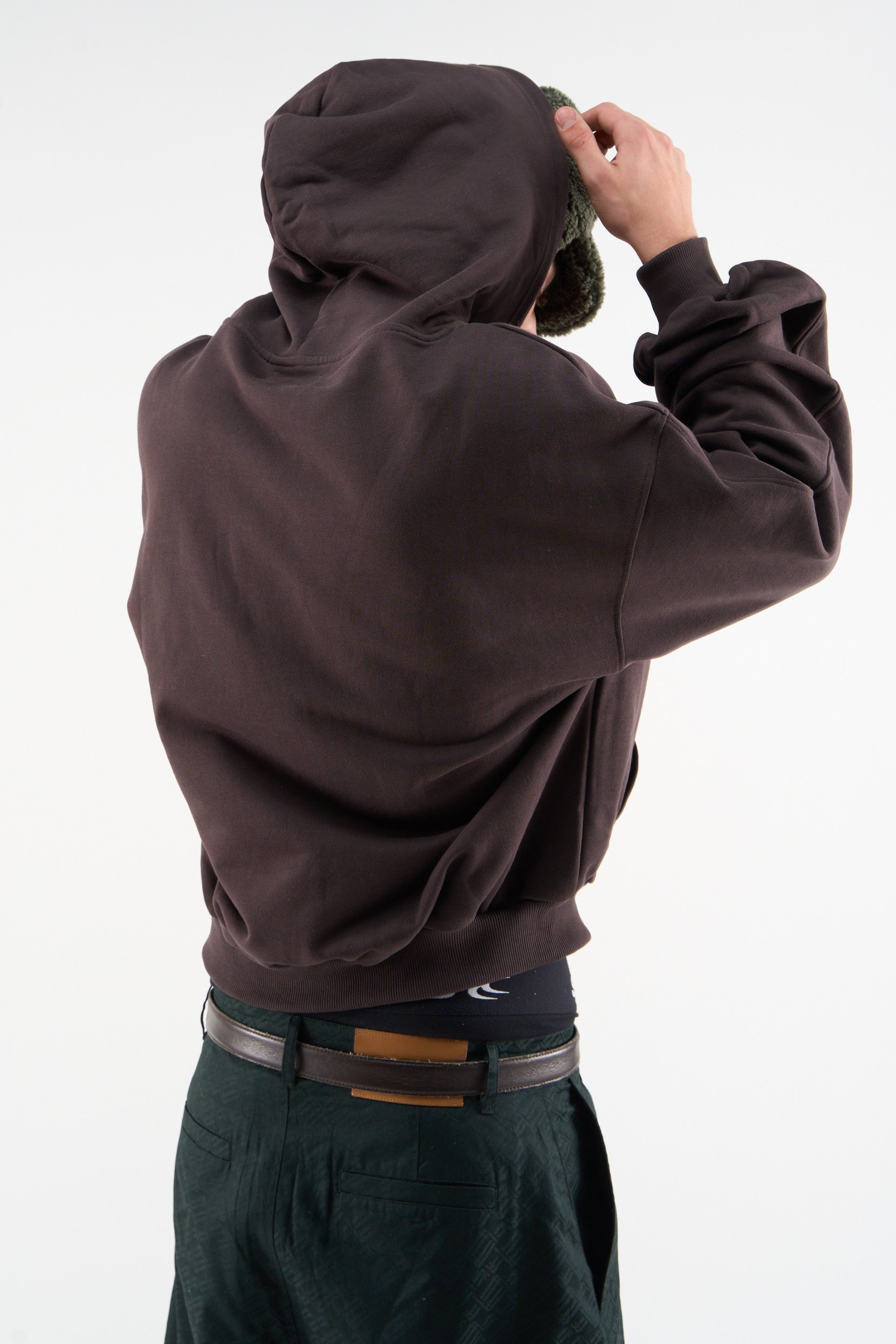 Private Brown Hoodie