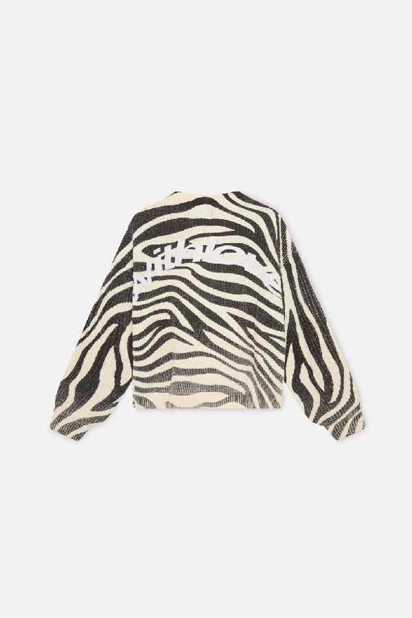 Scuffers Amore Knit Knitwear Zebra | OCPWLQU-03