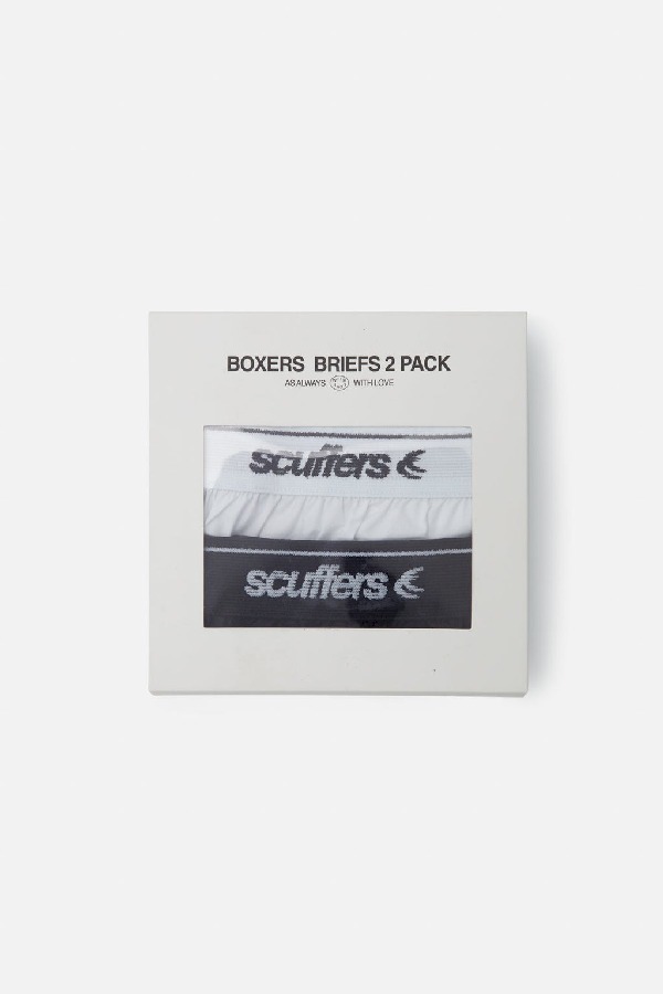 Scuffers B&W Classic Boxer Underwear | AVGYBUS-46