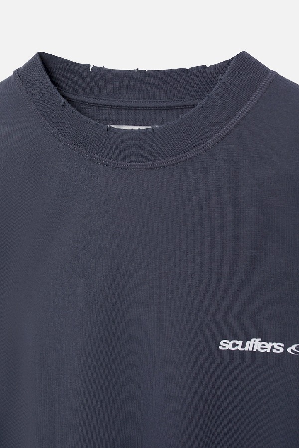 Scuffers Basic Scuffers T-Shirts Blue | VNRKHGM-63