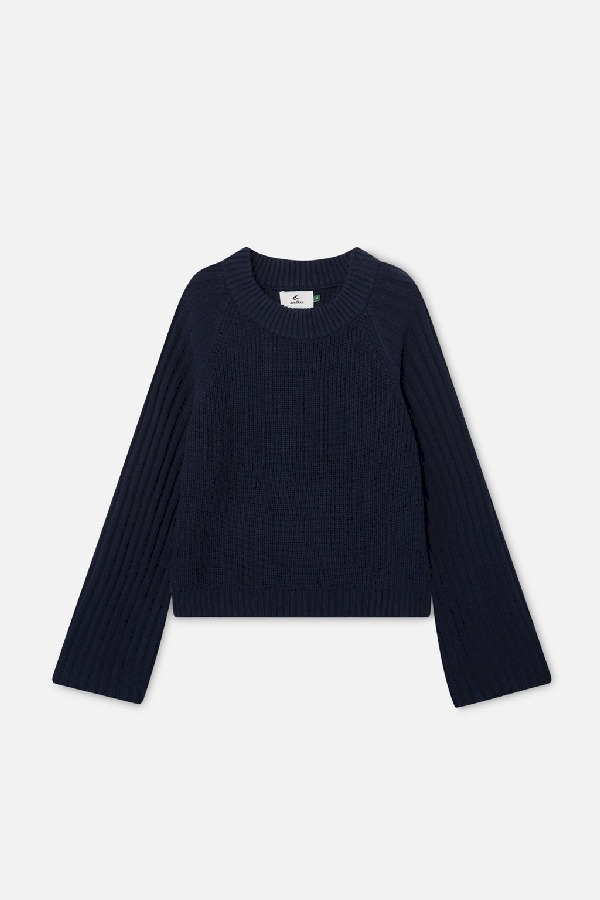 Scuffers Berry Knit Jersey Navy | UBVNASL-07