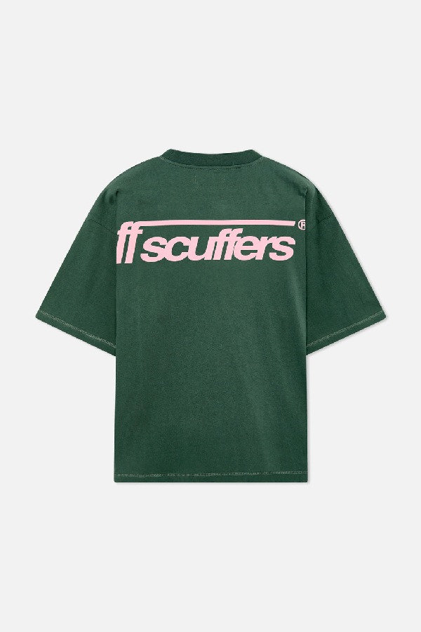 Scuffers Billy T-shirt T-Shirts Green | FEAOVXU-72