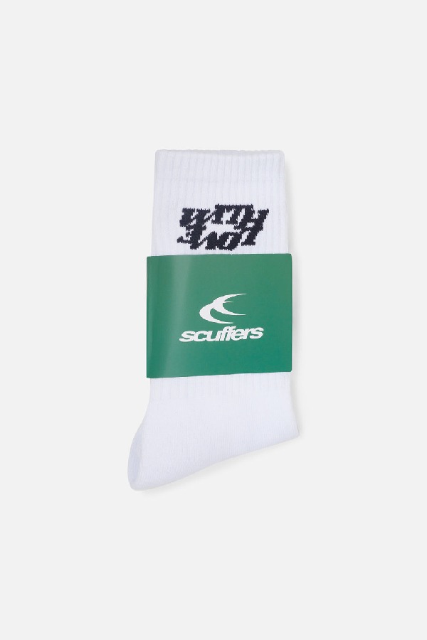 Scuffers Bogo Socks White | RPQTSAD-70