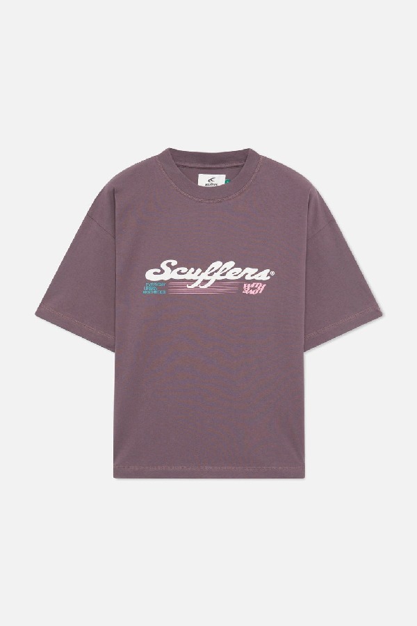 Scuffers Bubble T-Shirts Purple | PJFXHBG-79