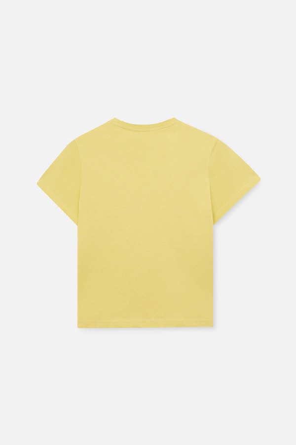 Scuffers Bubble Top T-Shirts Yellow | SFKZBHQ-54