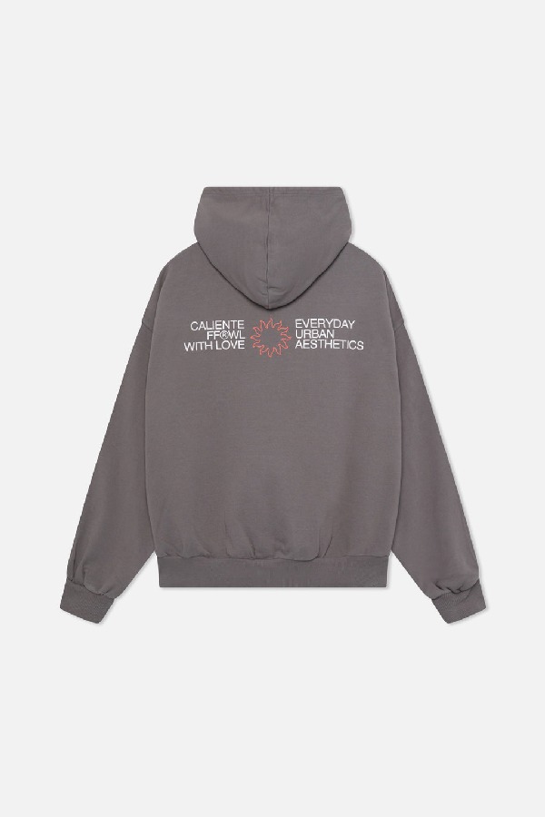 Scuffers CFW Hoodies Grey | XAEFPZK-53