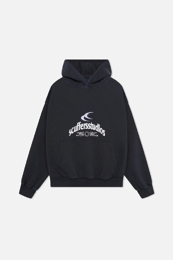 Scuffers CFW Hoodies Navy | ZEMIPFL-86