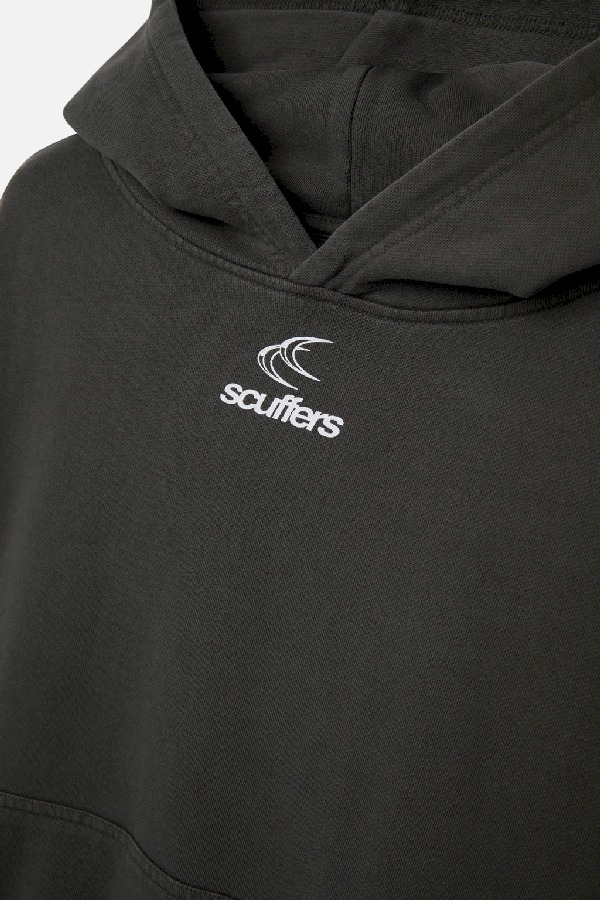 Scuffers CLG Hoodies Black | FDPGRES-58