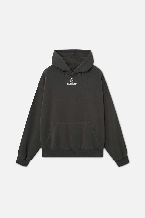 Scuffers CLG Hoodies Black | FDPGRES-58