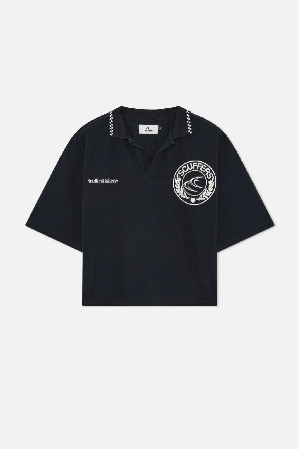 Scuffers CLG Polo Shirt Polo Dark | BKCLRPJ-83